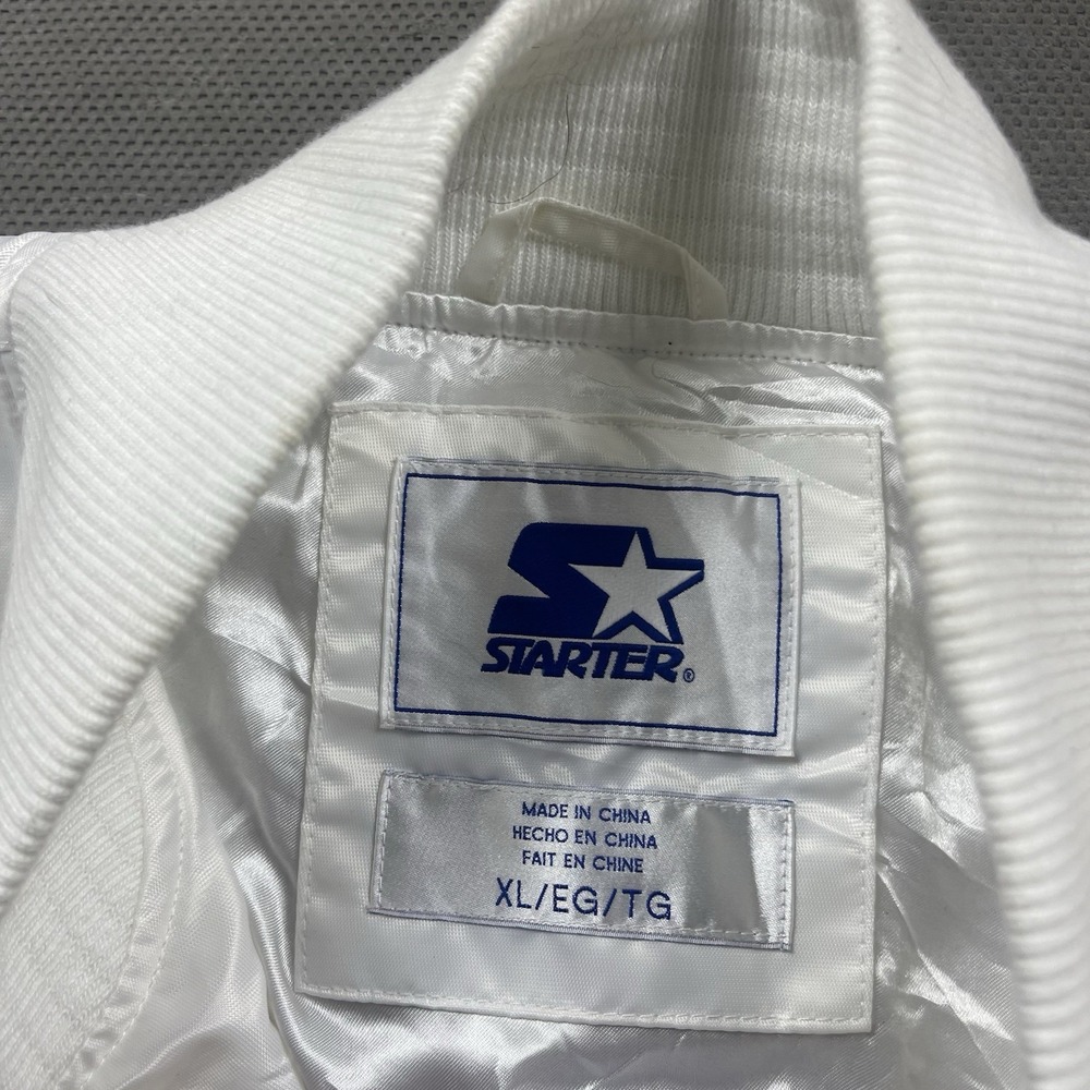 Vintage Starter Penn State Satin Bomber Jacket Mens XL Nittany Lions 90s USA - Picture 5 of 11